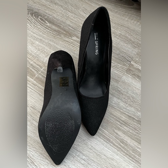 4” Black Sparkly Heels - Picture 3 of 3